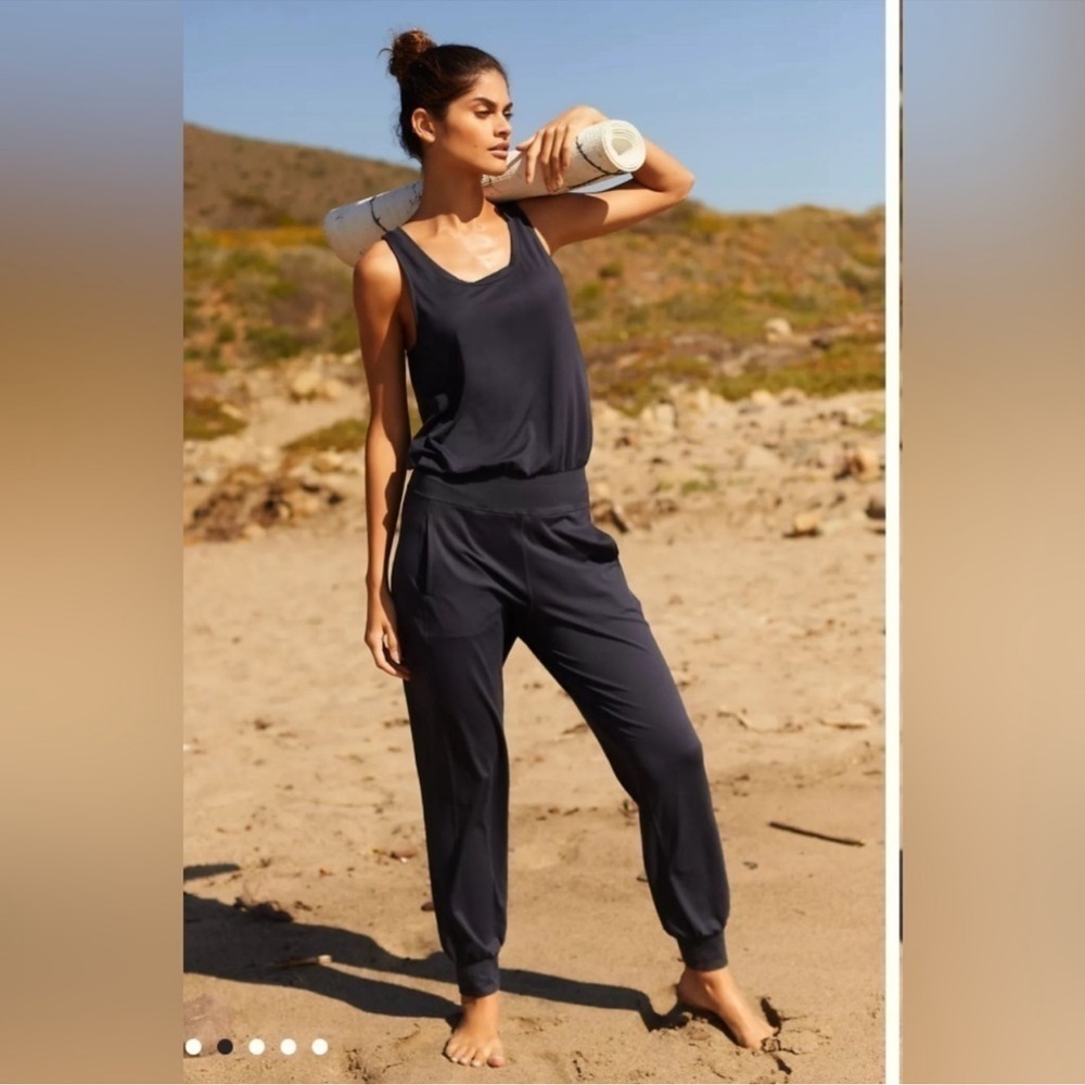 Sweaty Betty Black Gary Jumpsuit Size XS
